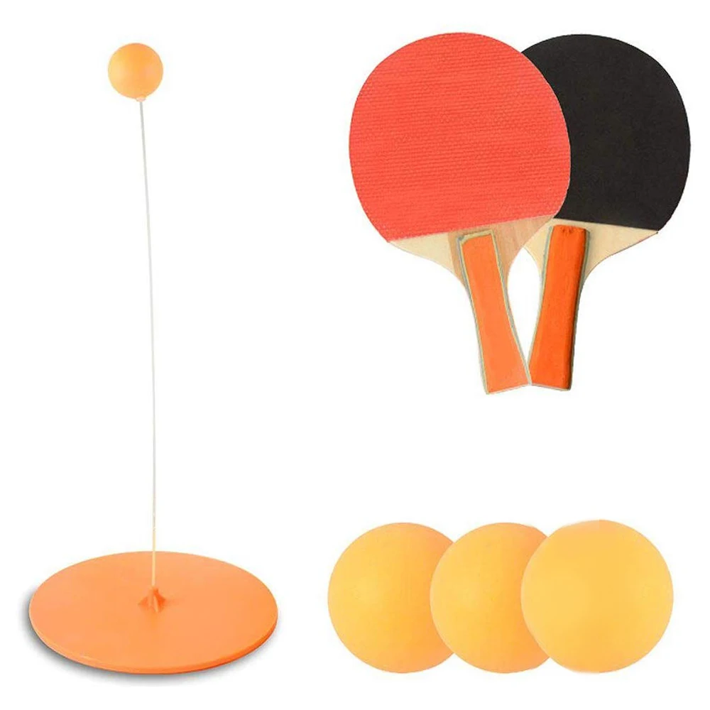 

Table Tennis Practice Trainer Set Racket Game Training Machine Elasticity Kid Children Educational Toy Adult Ping Pong Practice