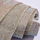 40 см SS6 стразы, аппликация, свадебное украшение, лента, сделай сам, аксессуары для ремня, аксессуары для отделки, цепочка F0317