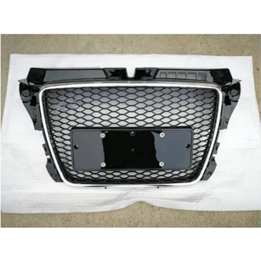 

Для RS3 Style Front Sport Hex Mesh Honeycomb Hood решетка глянцевый черный для Audi A3/S3 8P 2009 2010 2011 2012 2013