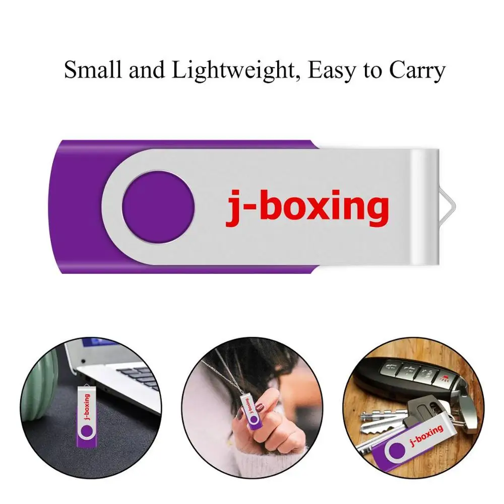 Металлический складной флеш накопитель J boxing объемом 64 ГБ 32 16 ГБ|USB