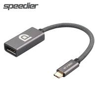 usb type c to displayport 1 4 adapter 4k 60hz usb c male to dp1 4 female converter thunderbolt 34 cable for phone computer