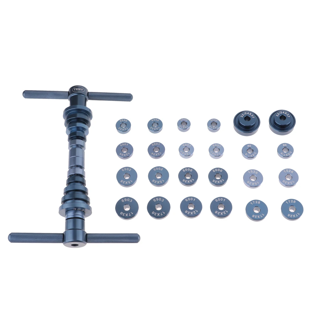 MagiDeal обработанный велосипед Подшипник пресс комплект монтажный инструмент