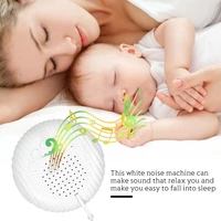 baby white noise machine rechargeable usb timed shutdown sound machine sleep soother relaxation monitor for baby adult office