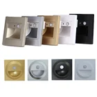 Квадратный настенный светильник с пассивным ИК датчиком движения, круглая лампа для лестницы, комнатный светильник для ступенек, настенное бра для коридора Вт