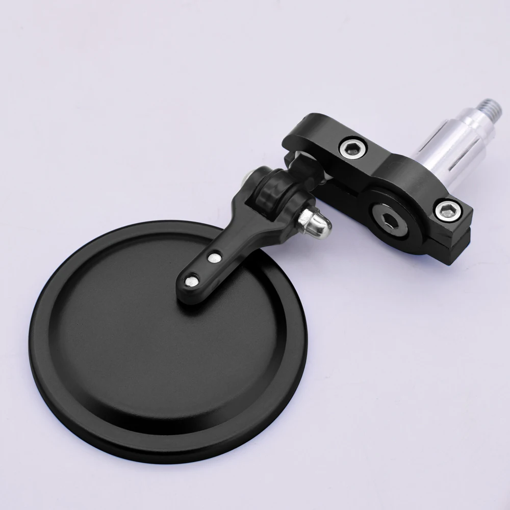 Универсальное зеркало для ручки мотоцикла алюминиевые наконечники зеркал