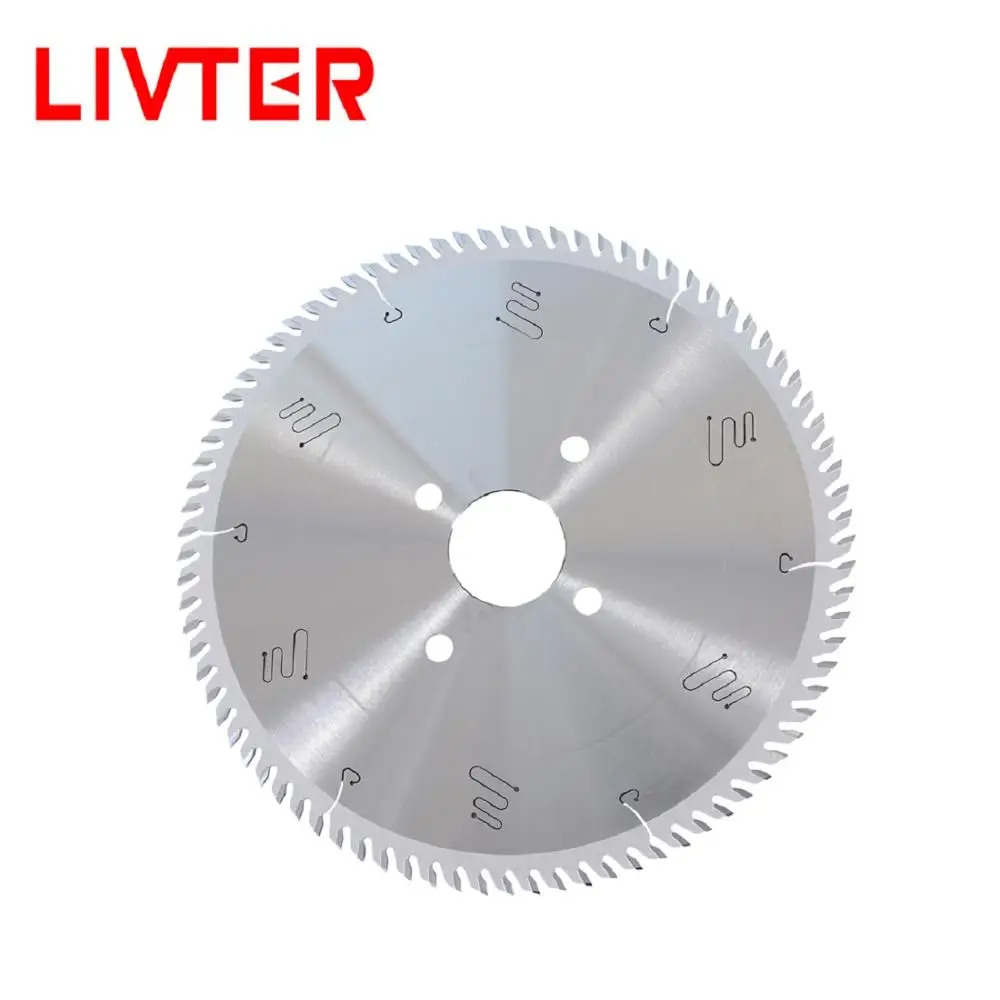 LIVTER woodworking saw blade for cutting wood density MDF board carbide tipped T.C.T panel saw blade