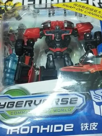 1pcs Ironhide 1 шт. маленький размер 10 см робот Прайм переборка ультра Магнус Классические игрушки для мальчиков фигурка с розничной коробкой - Цвет: 1pcs Ironhide