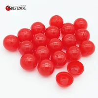 50100pcs diameter 15mm red plastic capsules toys surprise ball mini empty eggshell kids child gift can open for vending machine