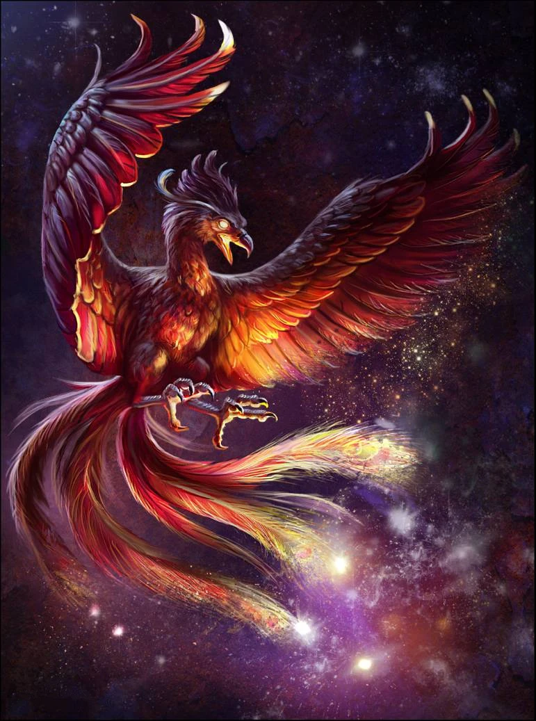 JMINE Div 5D Galaxy Phoenix полная Алмазная картина наборы для вышивки крестиком искусство