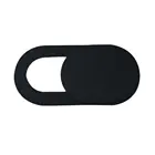 Универсальная пластиковая черная крышка для веб-камеры, магнитный слайдер для затвора, крышка для камеры для IPhone, ноутбука, наклейки для конфиденциальности