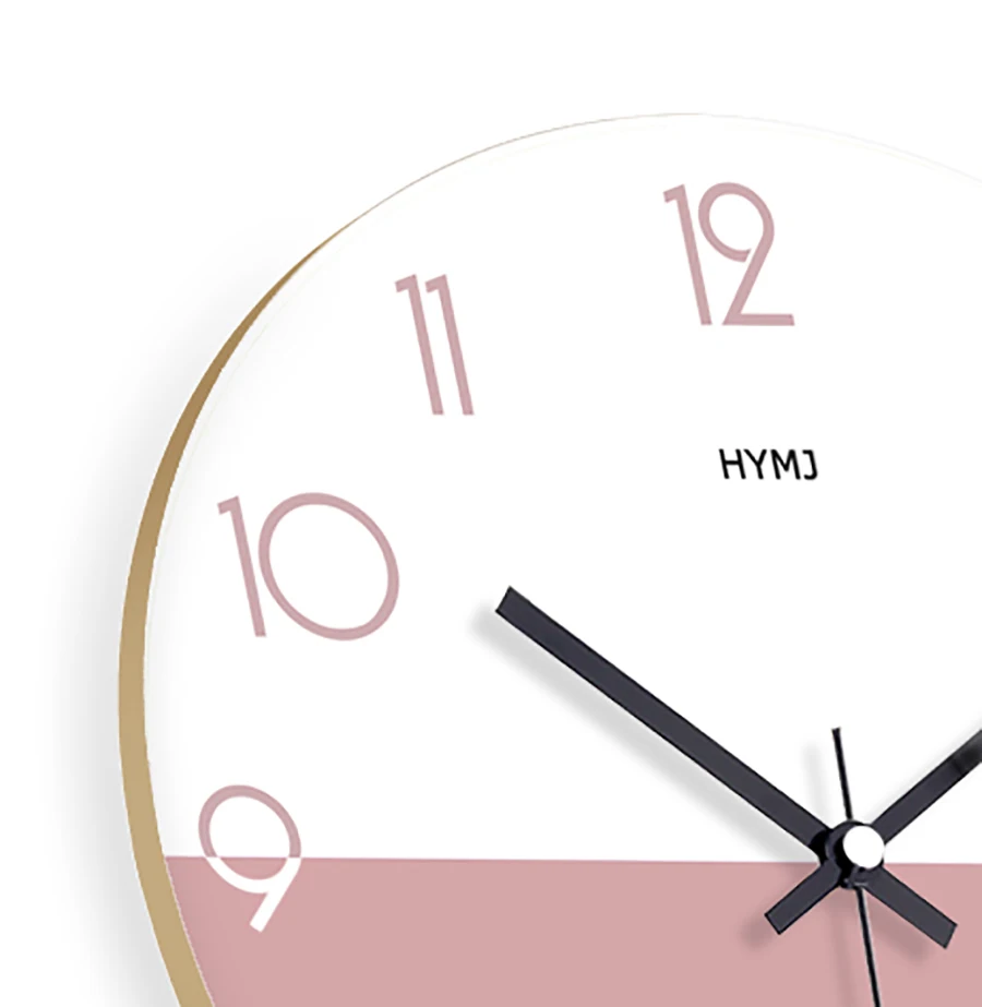 Бесшумные цифровые настенные часы современный дизайн простые домашние