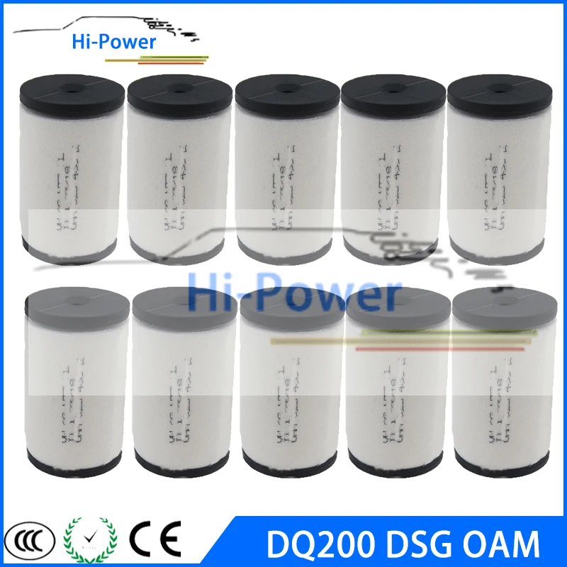 

10 PCS DQ200 DSG 0AM 7 Speed OAM oil filter 325433E 0AM325433E auto transmission filter for VOLKSWAGEN Audi OAM DQ200 DSG