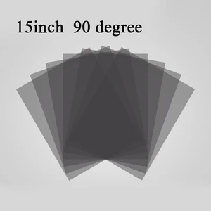 Новый 15 дюймов 15 дюймов 90 градусов Глянцевый светодиодныйЖК поляризатор поляризационная пленка для ЖК-светодиодный IPS экран для телевизора ЖК-монитор супер четкий