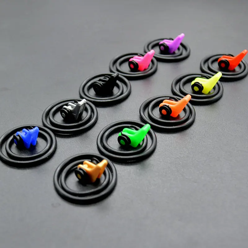 5 шт./пакет Пластик Хранитель крюк для Рыбалка полюса Rod приманки ложка ВЧ