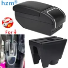 Подлокотник для Peugeot 107 для Citroen C1Toyota Aygo BJ, центральный подлокотник для магазина, внутреннее хранение, Стайлинг автомобиля