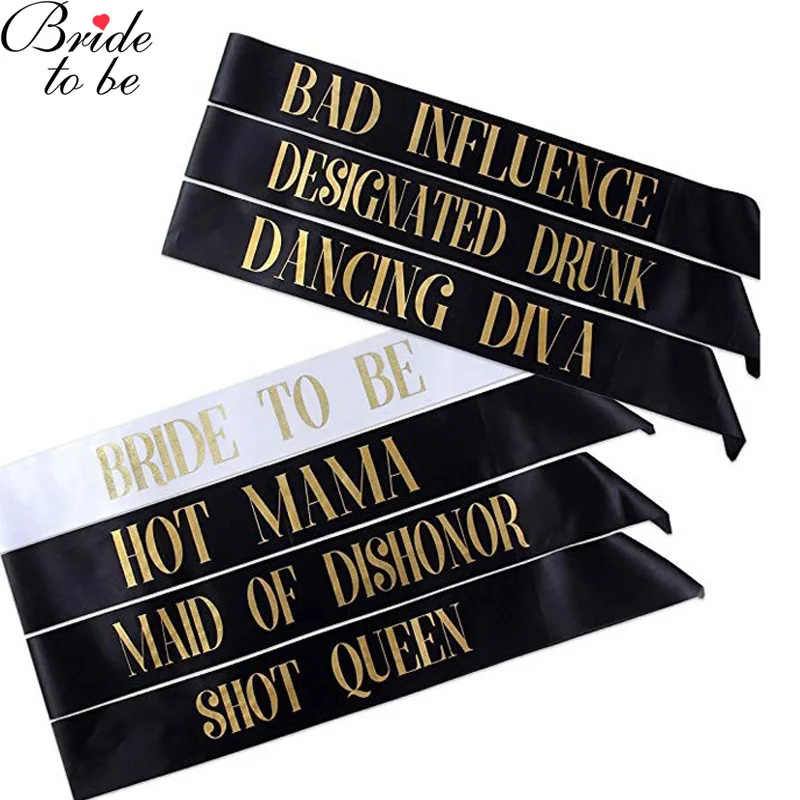 7 шт. пояс для девичника невесты|Украшения своими руками вечеринки| |