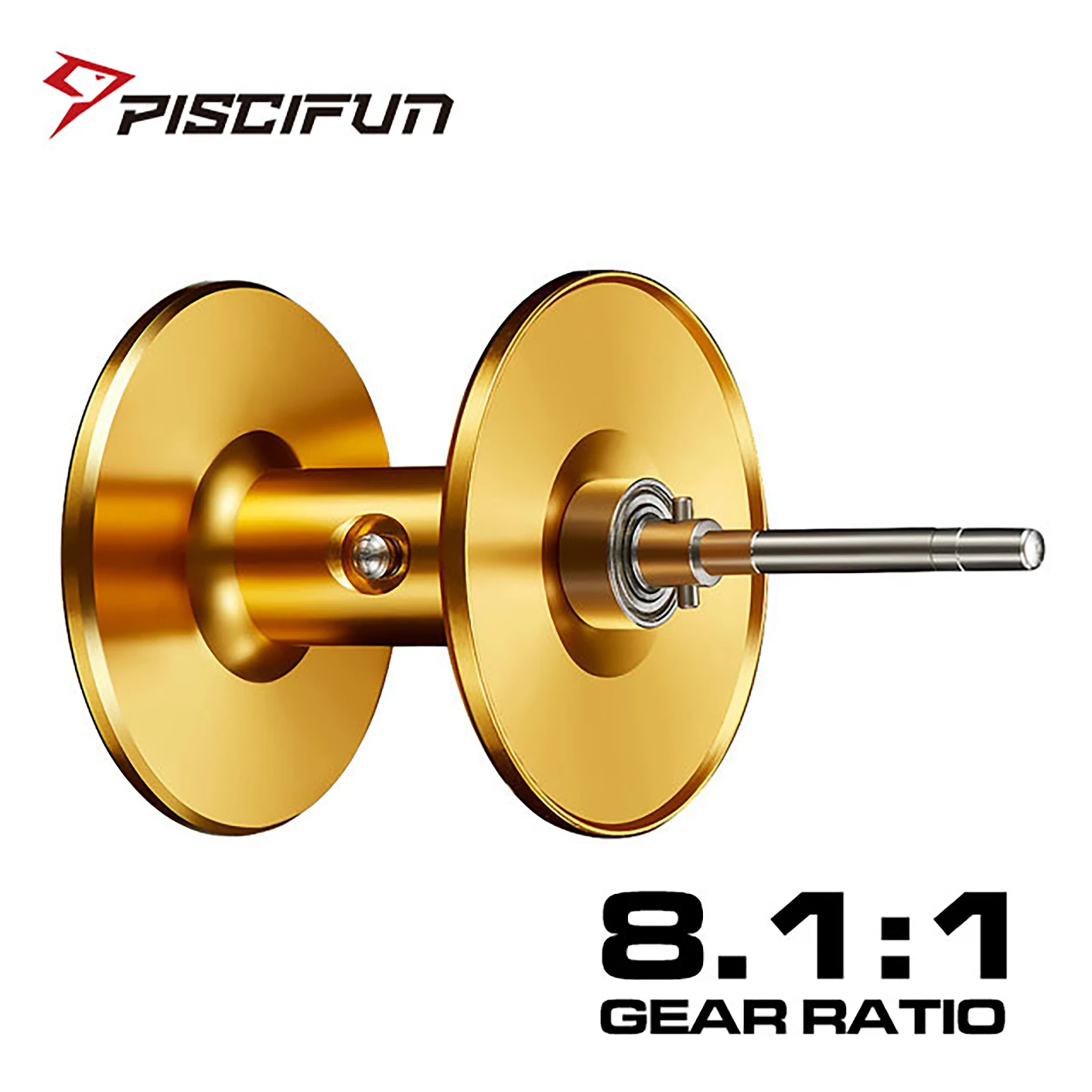 Низкопрофильная Катушка для спиннинга Piscifun Alijoz 300 с передаточным числом 5 9: 1 и 8 1: