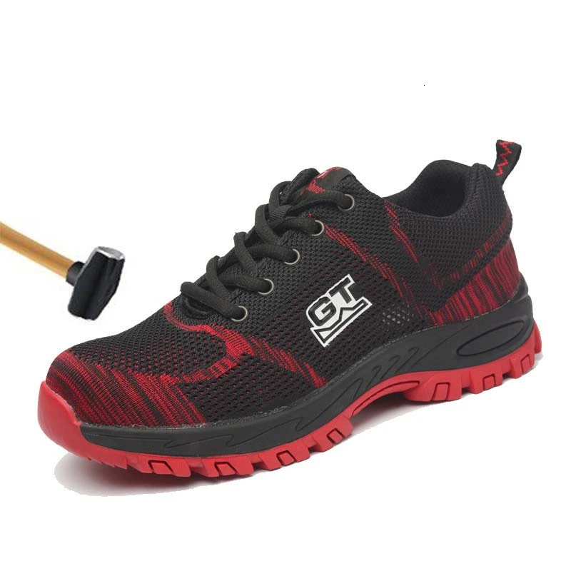 Неразрушаемые рабочие защитные ботинки унисекс уличные непрокалываемые тактико