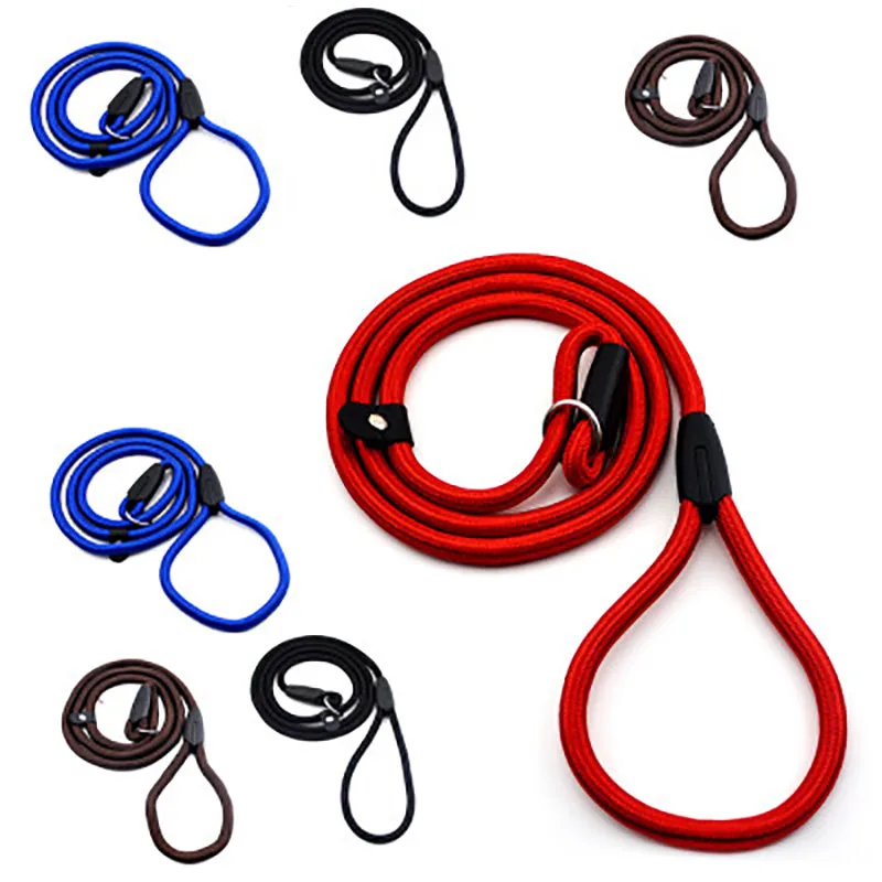 Нейлоновый Регулируемый поводок для собак длина 9 мм Длина 120 см | Дом и сад