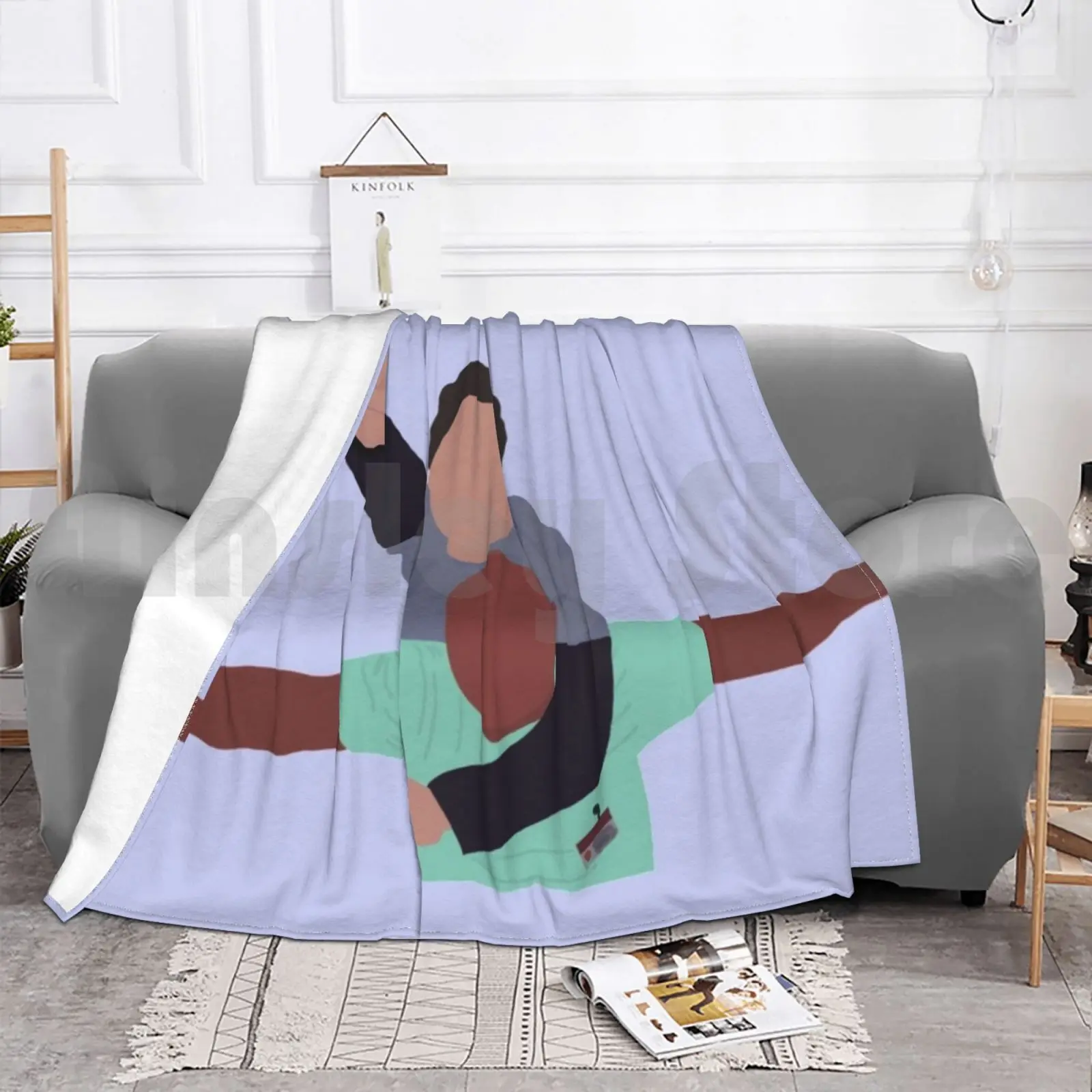 Одеяло Eagle Turk &amp Jd-скрабы для дивана-кровати скрабы путешествий Джон Дориан Крис