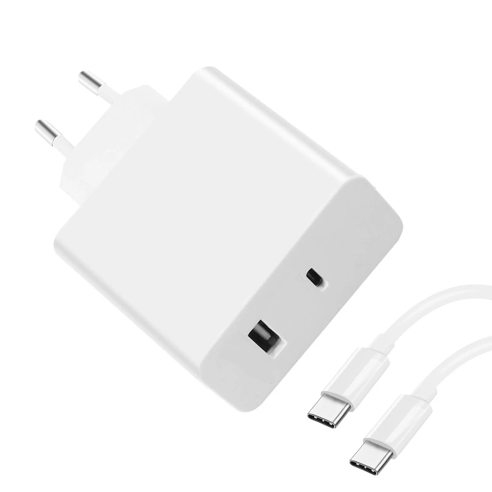 Для ЕС USB C зарядное устройство 18W 2 порта PD с технологией QC порт подачи питания для