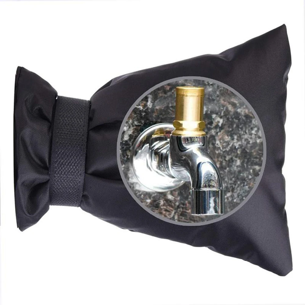 

1pcs Outdoor Faucet Cover Anti-Freeze Hose Bib Water Faucet Protector Cover Accessories Winter Tap Frost Protection Cloth Cover