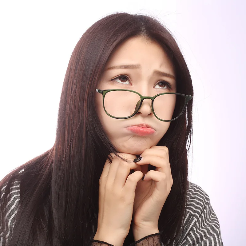 

Ультралегкие очки для близорукости, 7 цветов, 0,5-1,0-6,0, TR90, овальные ретро-очки для студентов