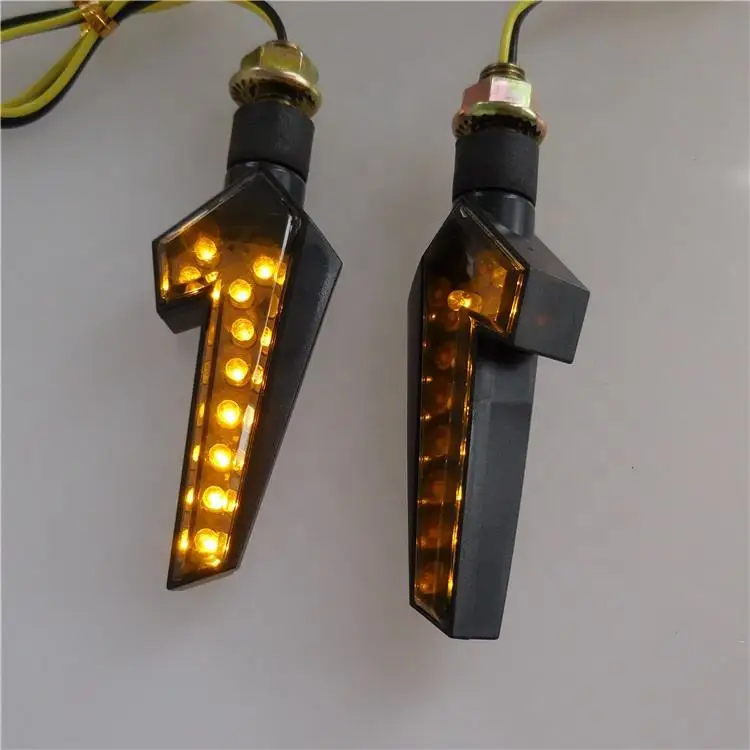

New style special black motorcycle turn signal light /led light motorcycle /led indicators for Chopper Dirt Bike ATV off-road