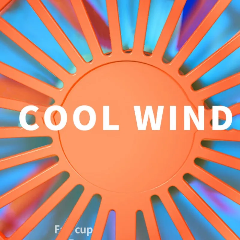 

400ml USB Fast Charging Fan Water Cup Multi-function Plastic Outdoor Portable Bottle 500mAh 3 Gears Switch Household Tool