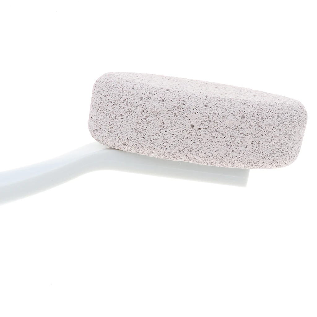 Пемза для ног каменная кисть с длинной ручкой мертвое средство отшелушивания