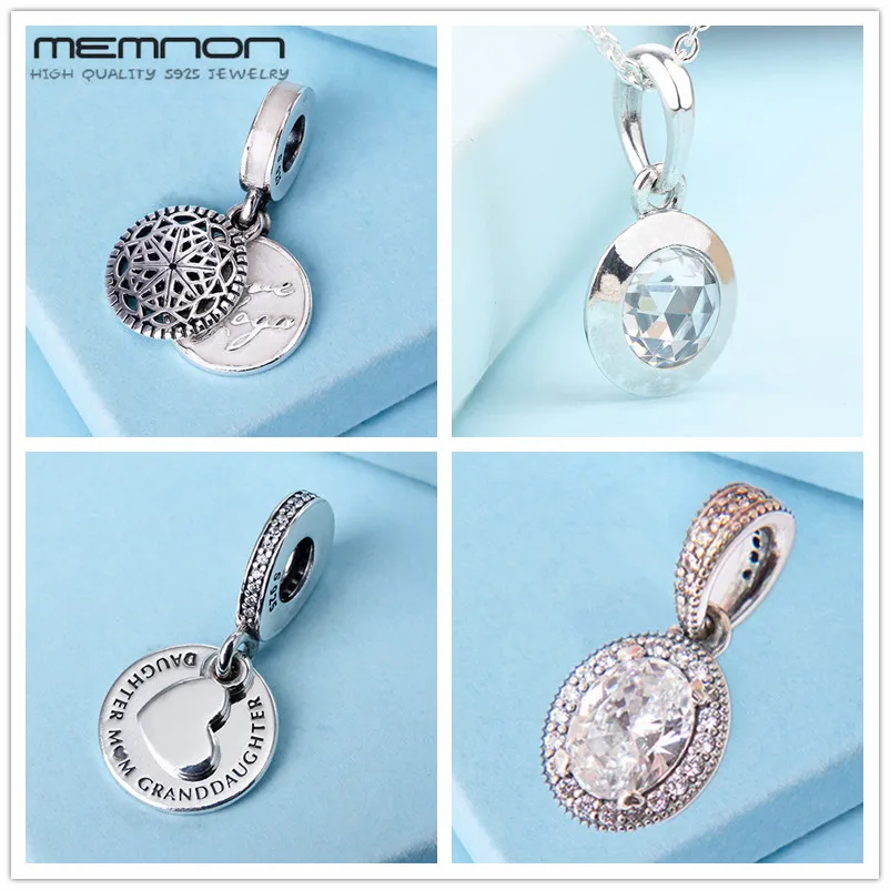 Осенняя коллекция настоящая Йога три поколения Сияющие подвески Стерлинговое