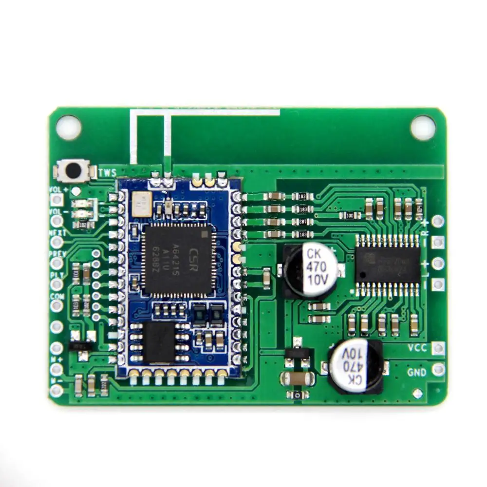 CSRA64215 APTXLL lossless music bluetooth power amplifier board TWS to boost the box 5W/6W/8W | Электронные компоненты и