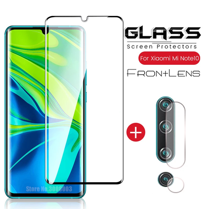 2-в-1 камера Стекло для Xiaomi mi note 10 профессиональные очки защитное стекло на xio mi note 10pro note10 безопасности amror защитная пленка