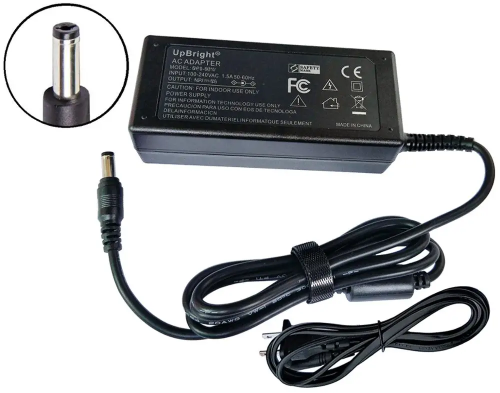 AC/DC адаптер для DC30V 2Amp iBelieve 64W аккумуляторная Светодиодная УФ лампа ногтей Гель