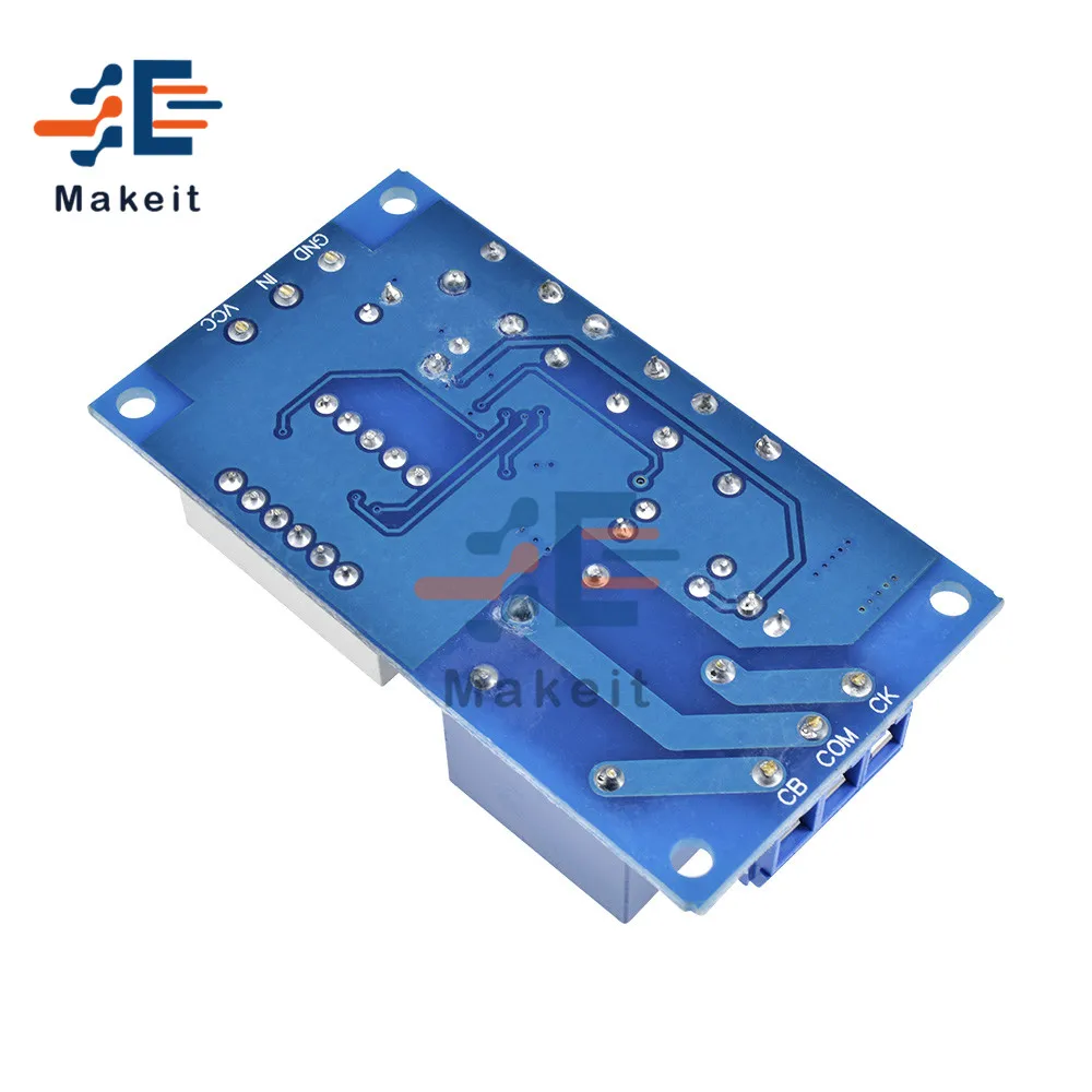 DC 12V светодиодный цифровой Дисплей реле за запозданиевремени модуль триггер