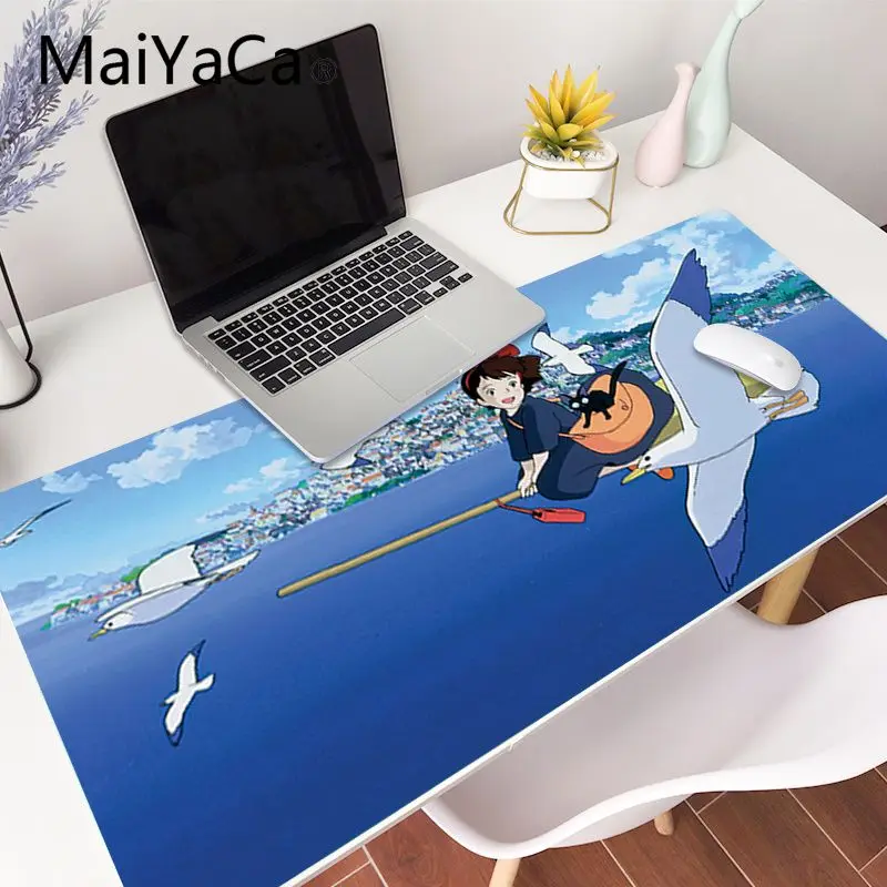

MaiYaCa Kiki's Delivery Serv Rubber Pad to Mouse Game Rubber Gaming Mouse Mat xl xxl 600x300mm for Lol world of warcraft