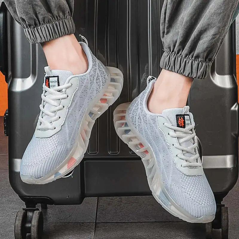 

Массажная спортивная обувь, мужские качественные повседневные кроссовки, спортивная обувь международного бренда для мужчин, новая мужская...