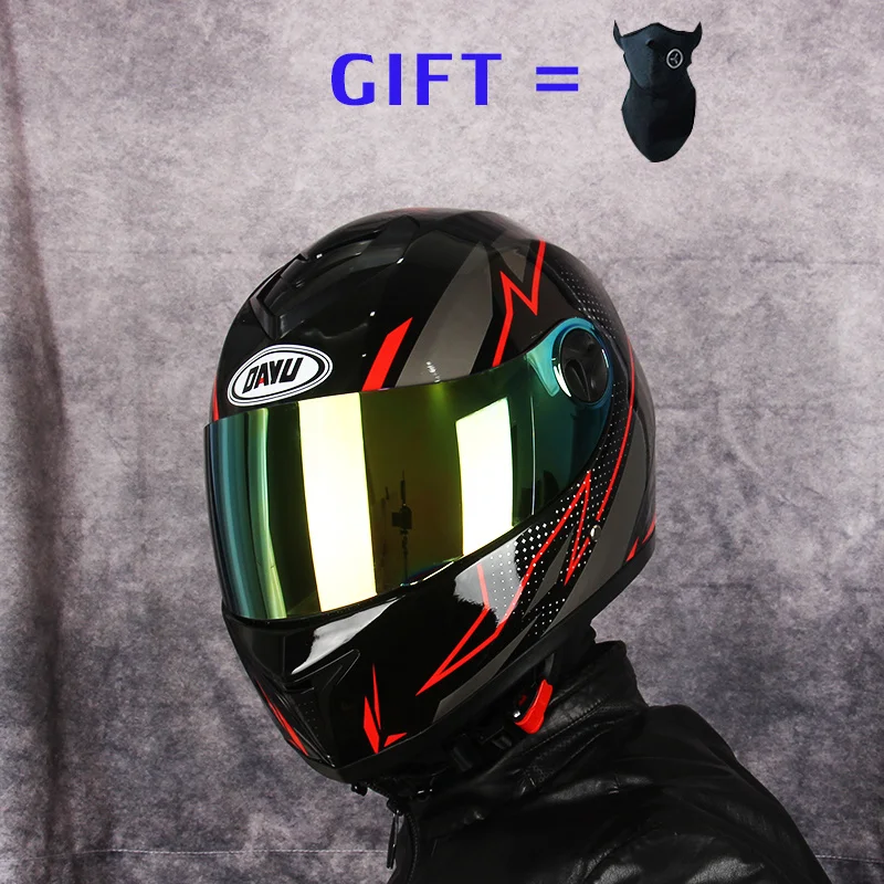 

В продаже внедорожный мотоцикл полный шлемы с внутренней солнцезащитный козырек Двойной объектив гоночный шлем крест КАСКО
