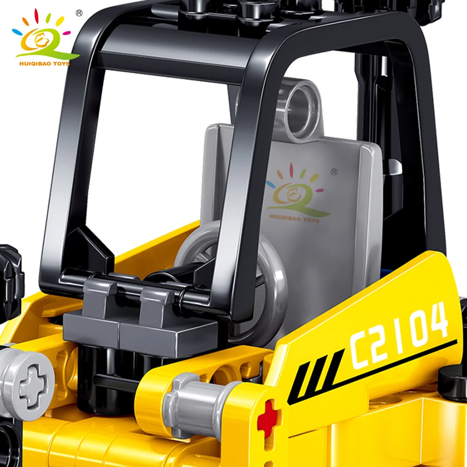 HUIQIBAO 302 шт колесная лопатка строительные блоки для грузовиков скребок инженерный