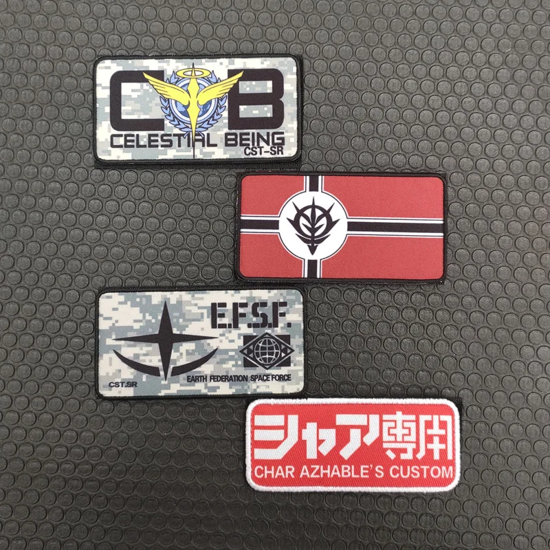 Костюм мобильного воина гундама 00 патчи аниме ген Азии Летние люди Организация