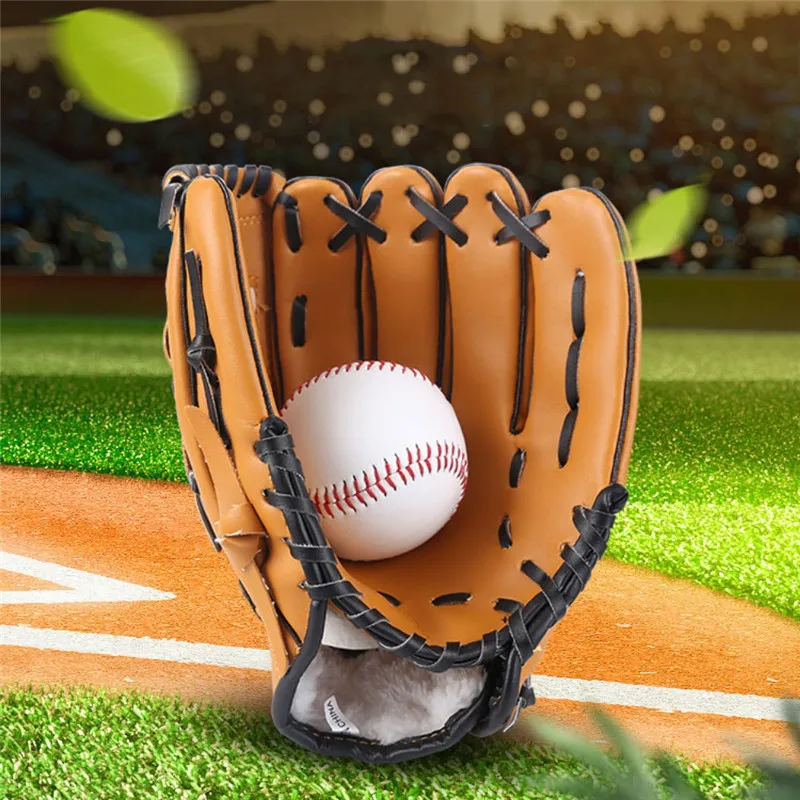 Outdoor Sports Equipment Three Colors Softball Practice Baseball Glove For Adult Man Woman | Спорт и развлечения