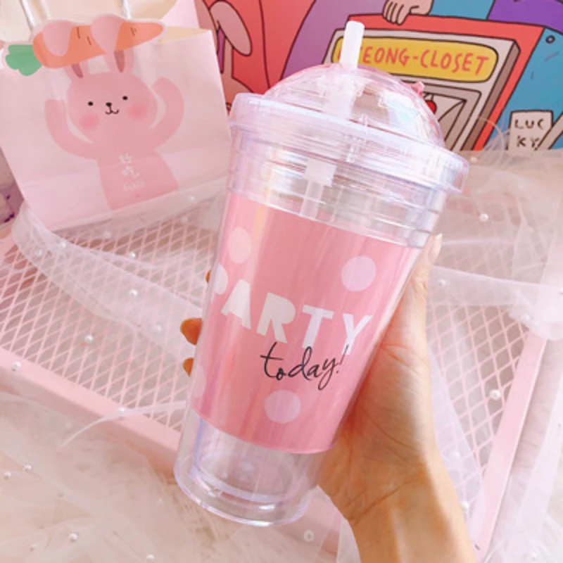 Пластиковая стандартная чашка для кофе чая молока сока воды креативный подарок