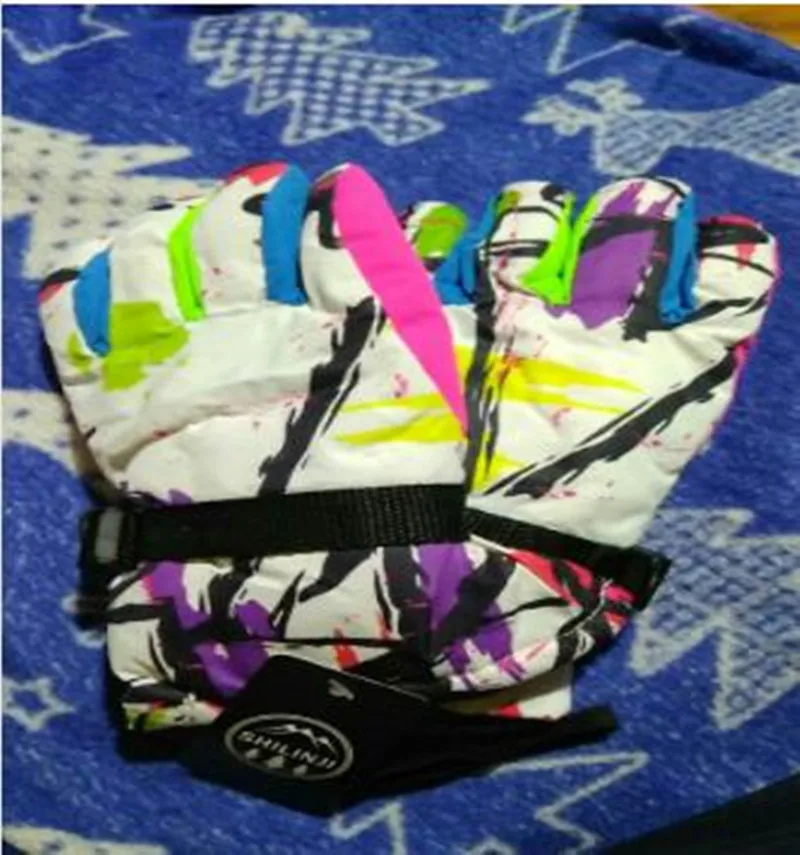 

Winter Gloves Ski Gloves Women Snowboard Gloves Female Women's Gloves Skiing Ski Mittens Waterproof Gloves Thermal Fleece Warm
