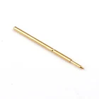 100 шт. PA50-B1 заостренный позолоченный пружинный тестовый штифт игла трубка 0,68 мм длина 16,55 мм PCB Специальная игла