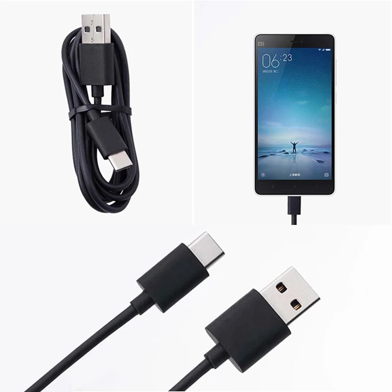 Original XIAOMI 2A USB-C Cable Type C Fast Charge Date For Mi 10 9 8 6 5 5splus Note3 Mix 2s 3 Max 2 Redmi Note 7 Pro | Мобильные