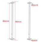 Вал 2P переднийзадний HSP 08059 Dogbone (FR) 89,5 мм (90 мм) для радиоуправляемых моделей 1:10 Monster Truck 94111