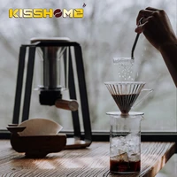 coffee filter set v60 glass dripper 1 2 cups coffee sharing pot brew coffee filter funnel reusable coffee jug cafe accessories
