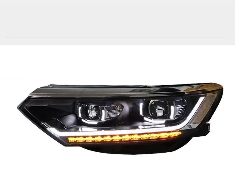 Автозапчасти Luces Led Para авто Drl аксессуары автомобильные лампы фары автомобильные фары в сборе 17 18 для Volkswagen Magotan