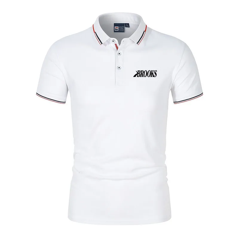 

2021 New Brand Polo Shirt Summer Short-sleeved Shirt Breathable And Comfortable Men's Sports Shirt Polo Shirt Men's Polo Shirt