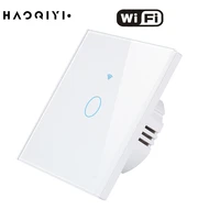 haoqiyi smart remote compatible with alexa smart home with google assistant touch switch light switch american standard